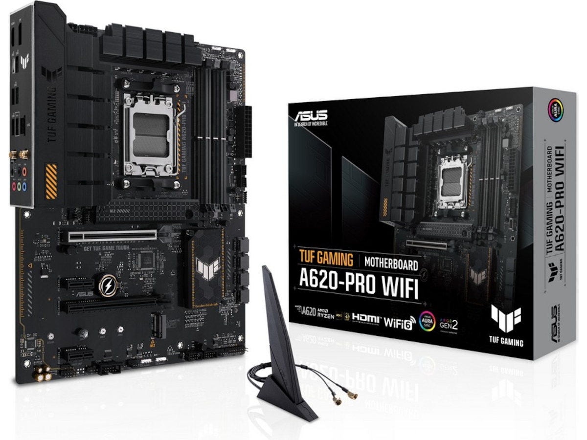 ASUS TUF GAMING A620-PRO WIFI Moderkort -B-Grade Demo moderkort