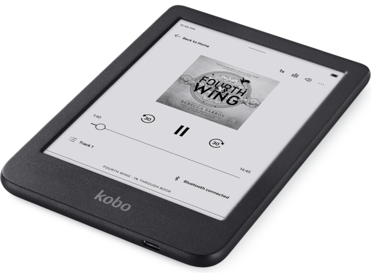 Kobo Clara BW 6" 16GB (svart) E-bokläsare