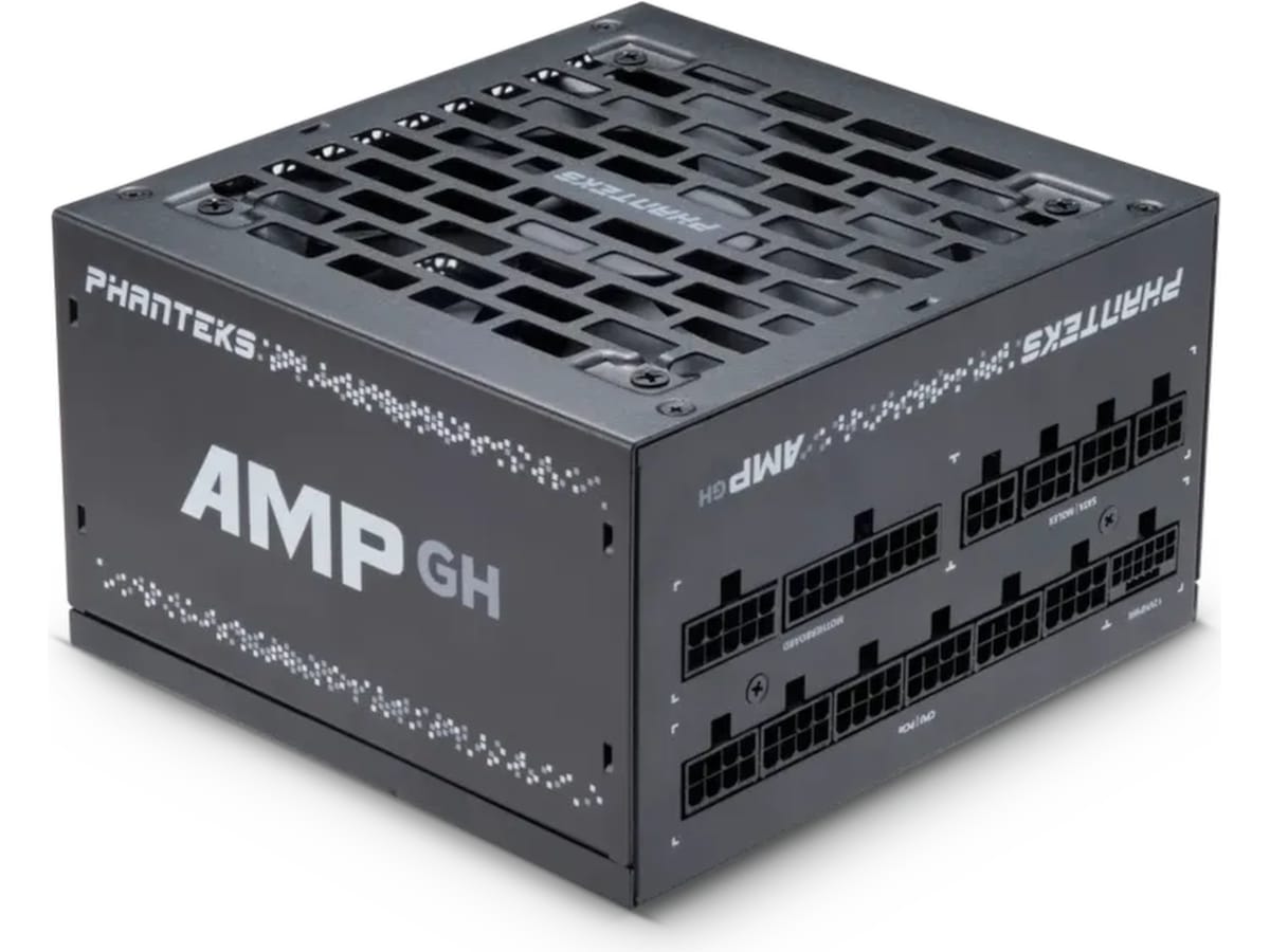 Phanteks AMP GH 750W Gold PSU (svart) Nätaggregat