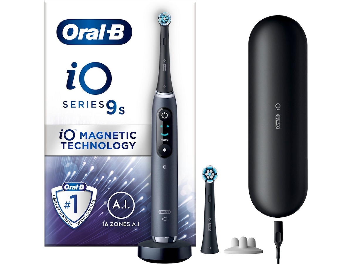 Oral-B iO 9 elektrisk tandborste (svart) Eltandborste