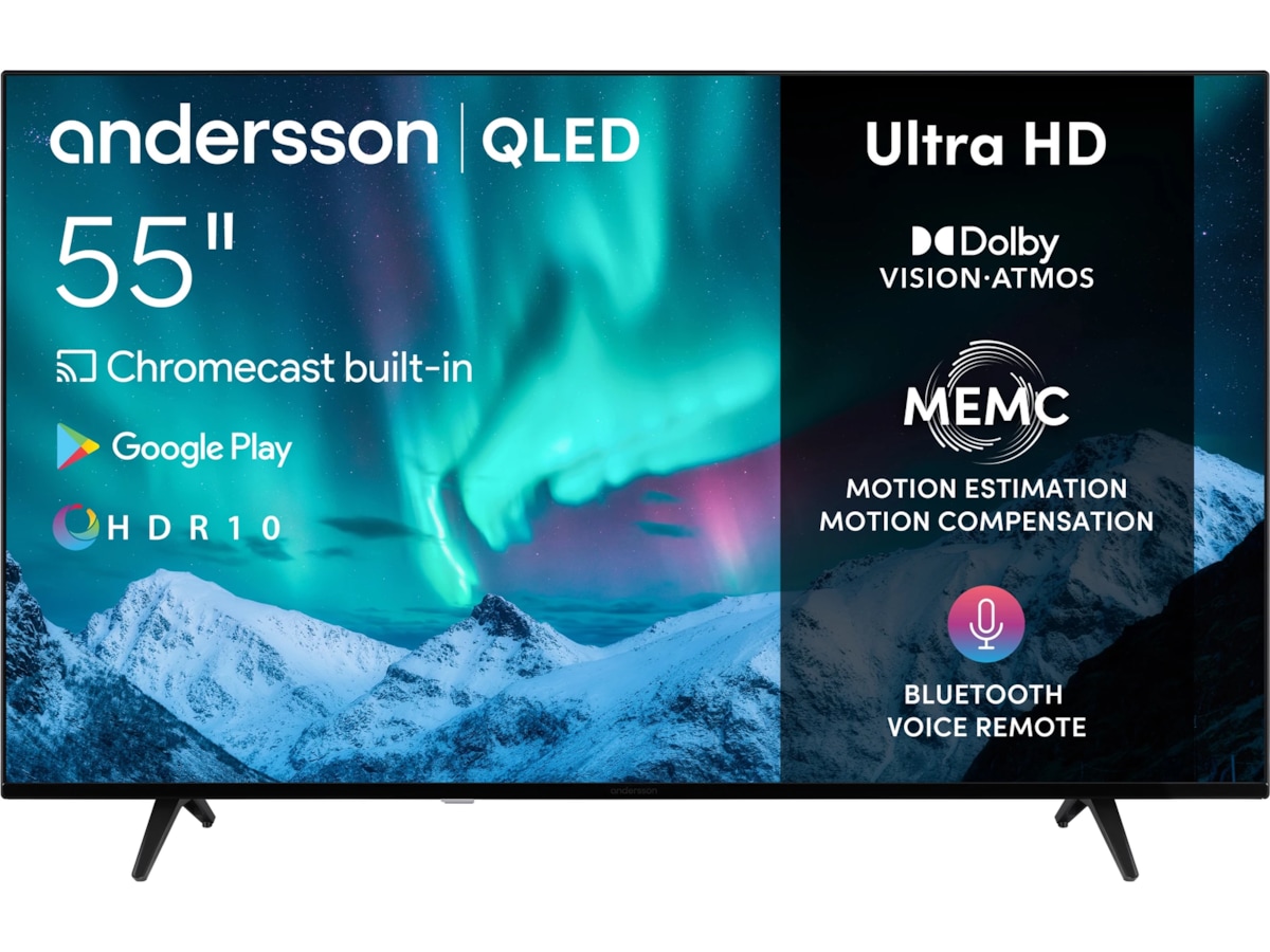 Andersson 55" 4K QLED-TV QLED5550UHD 50 - 59 tums TV