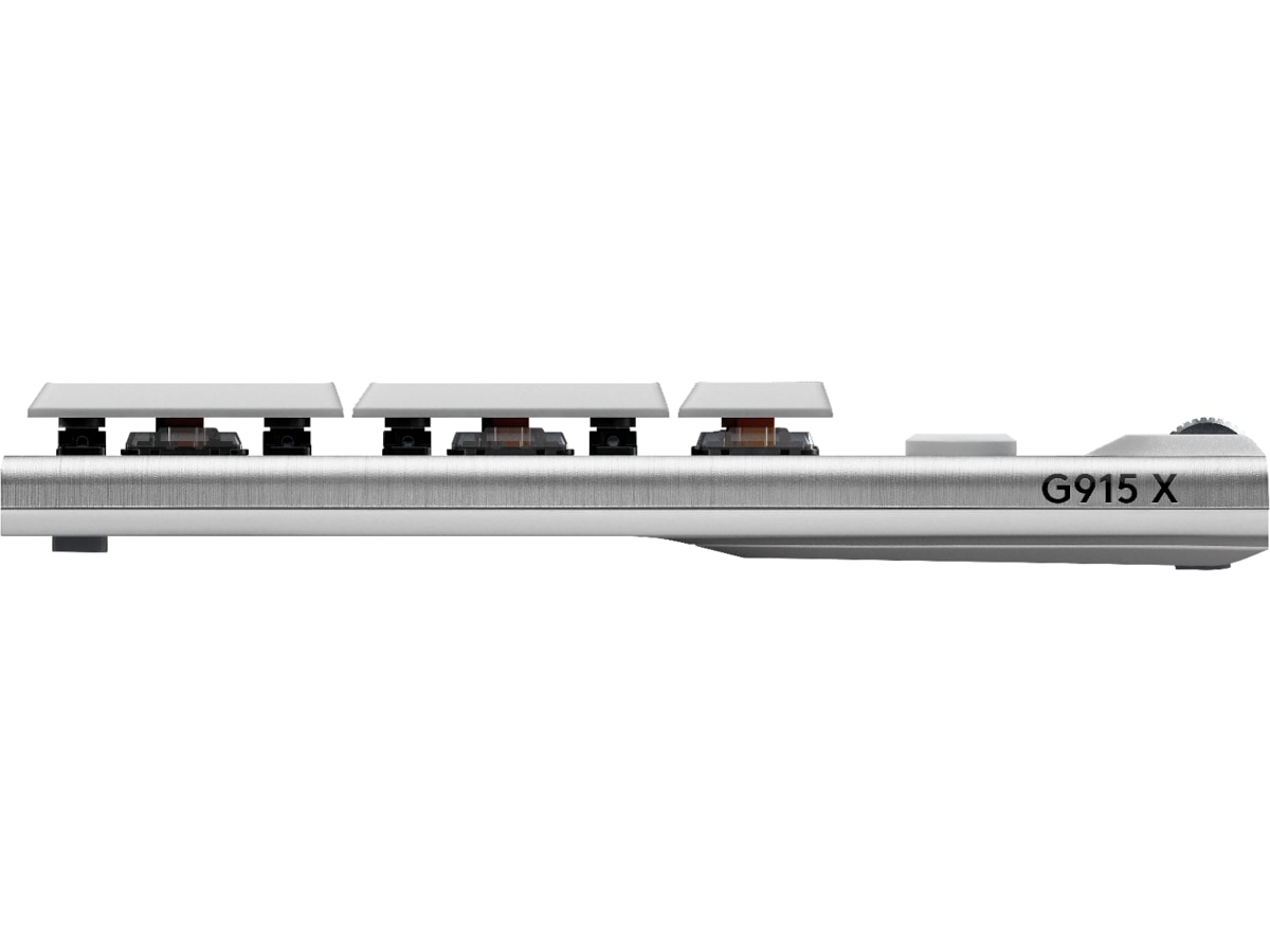 Logitech G915 X Lightspeed Trådlös Gamingtangentbord (vit) Gamingtangentbord