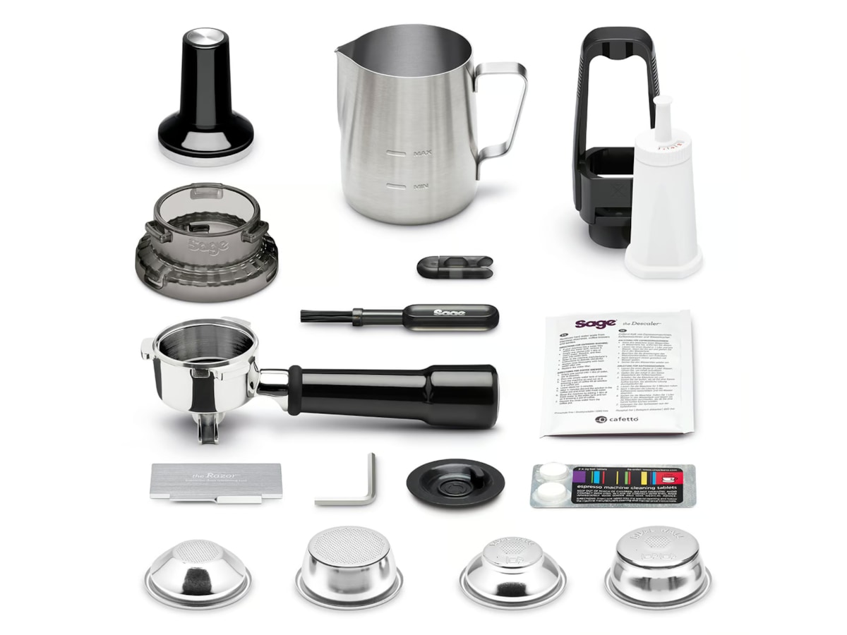 Sage Barista PRO espressomaskin (borstat stål) Espressomaskiner