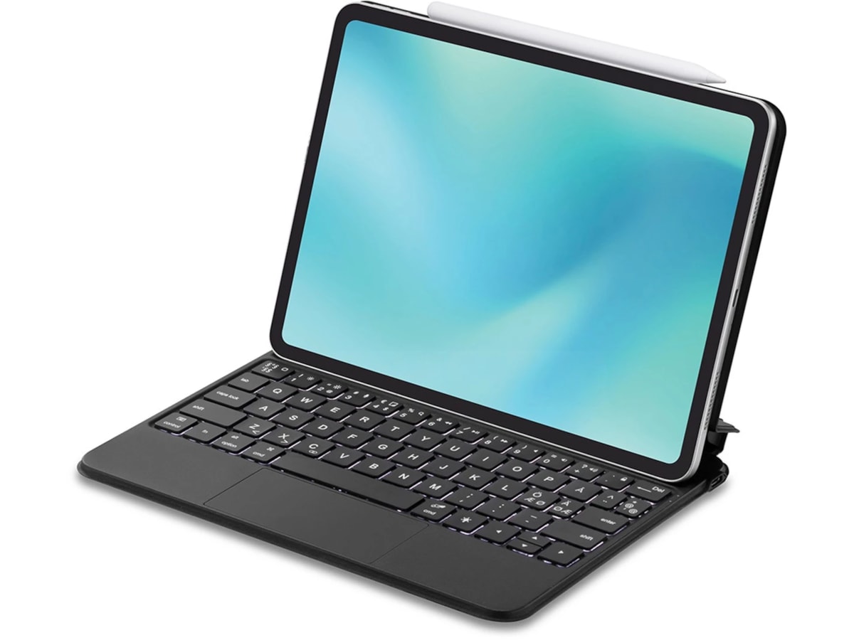 Andersson iPad Air 10,9" / 11" tangentbordsfodral (svart) Tangentbord och pennor