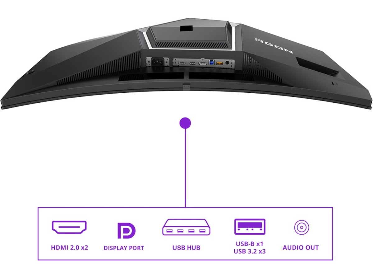 AOC 34" gamingskärm Agon Pro AG346UCD Datorskärm