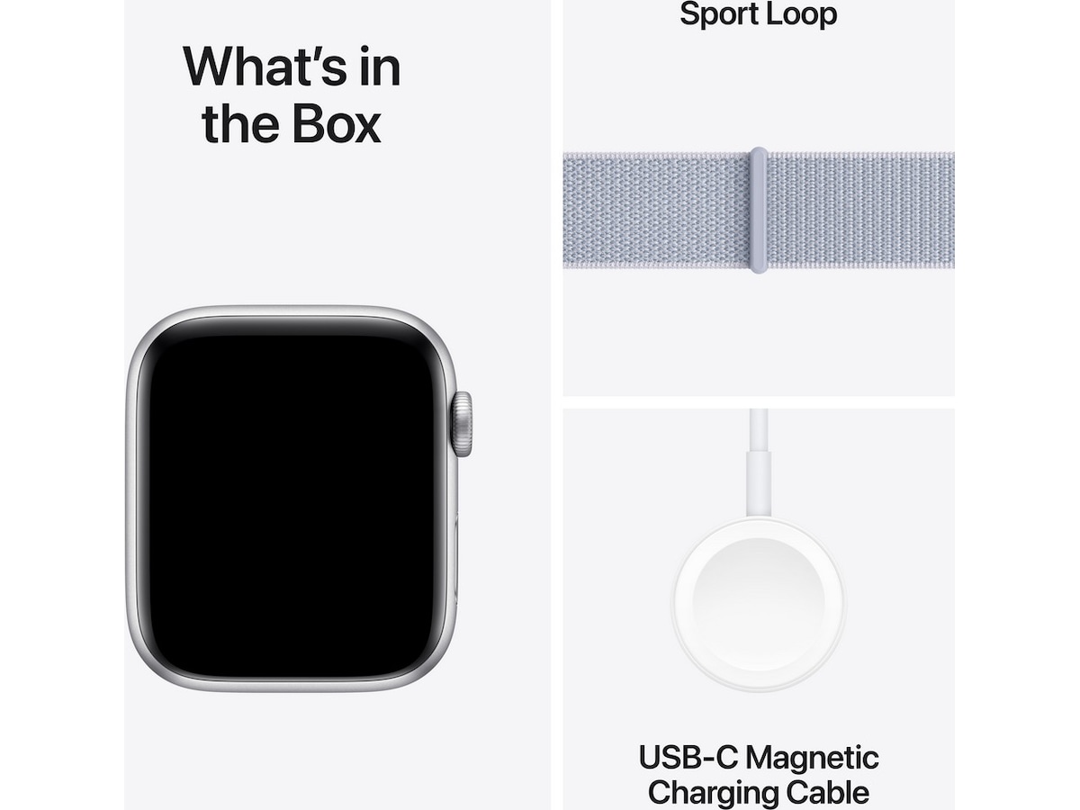 Apple Watch SE 44mm GPS + LTE Aluminium (silver) Smartwatches
