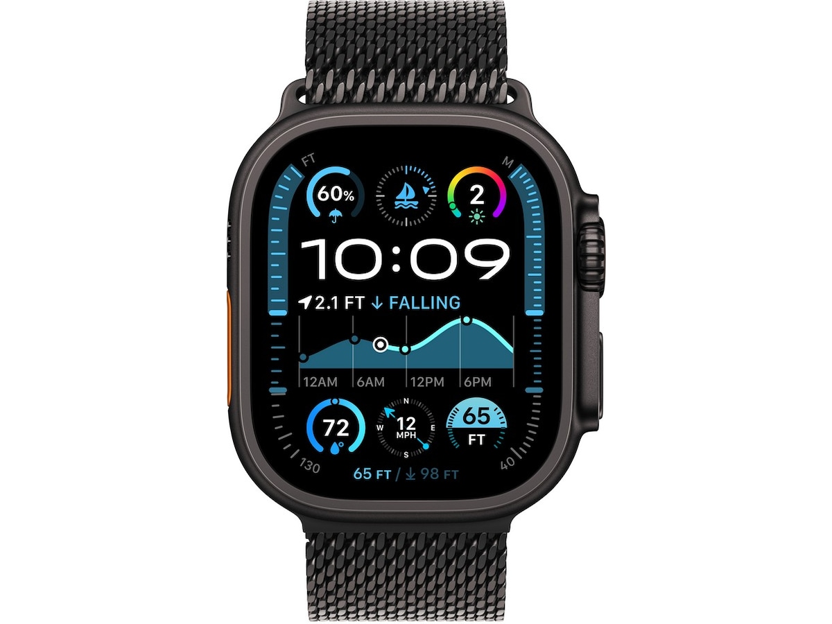 Apple Watch Ultra 2 49mm GPS + LTE Titan (svart) Smartwatches