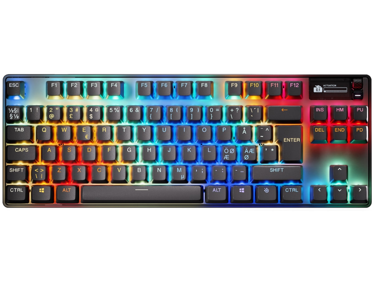 SteelSeries Apex Pro TKL Gen 3 Trådlöst gamingtangentbord Gamingtangentbord
