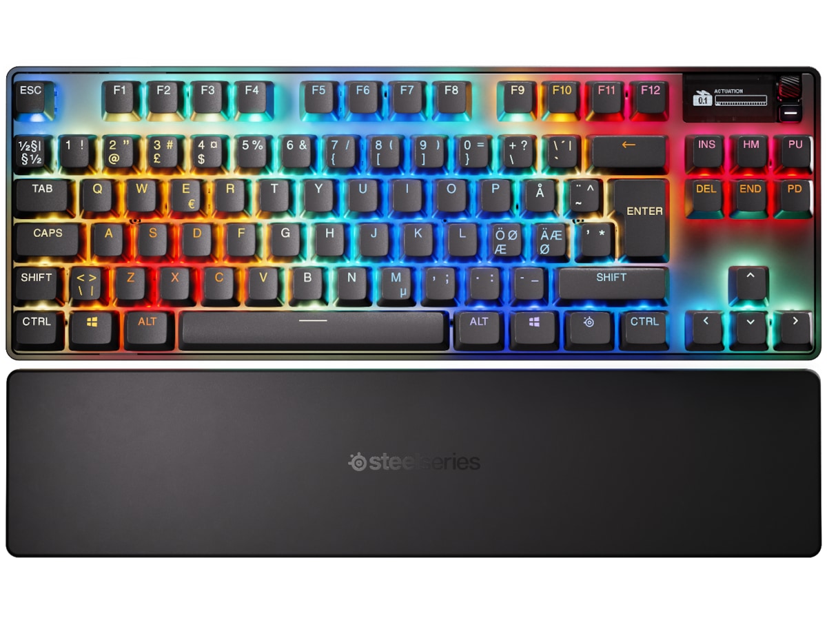 SteelSeries Apex Pro TKL Gen 3 Trådlöst gamingtangentbord Gamingtangentbord
