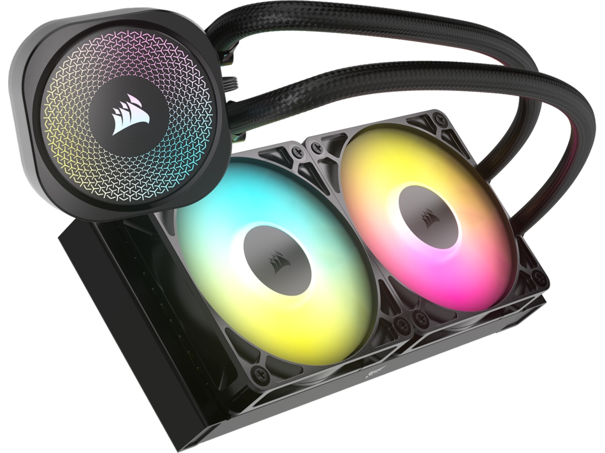 Corsair Nautilus 240 ARGB CPU Kylare (svart) CPU - Vattenkylning