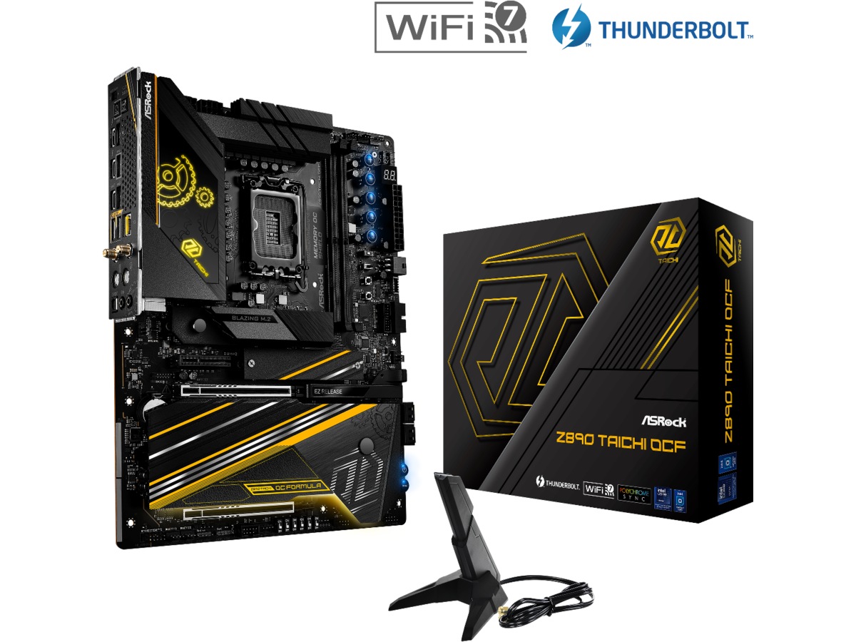 ASRock Z890 TAICHI OCF Moderkort Intel Socket