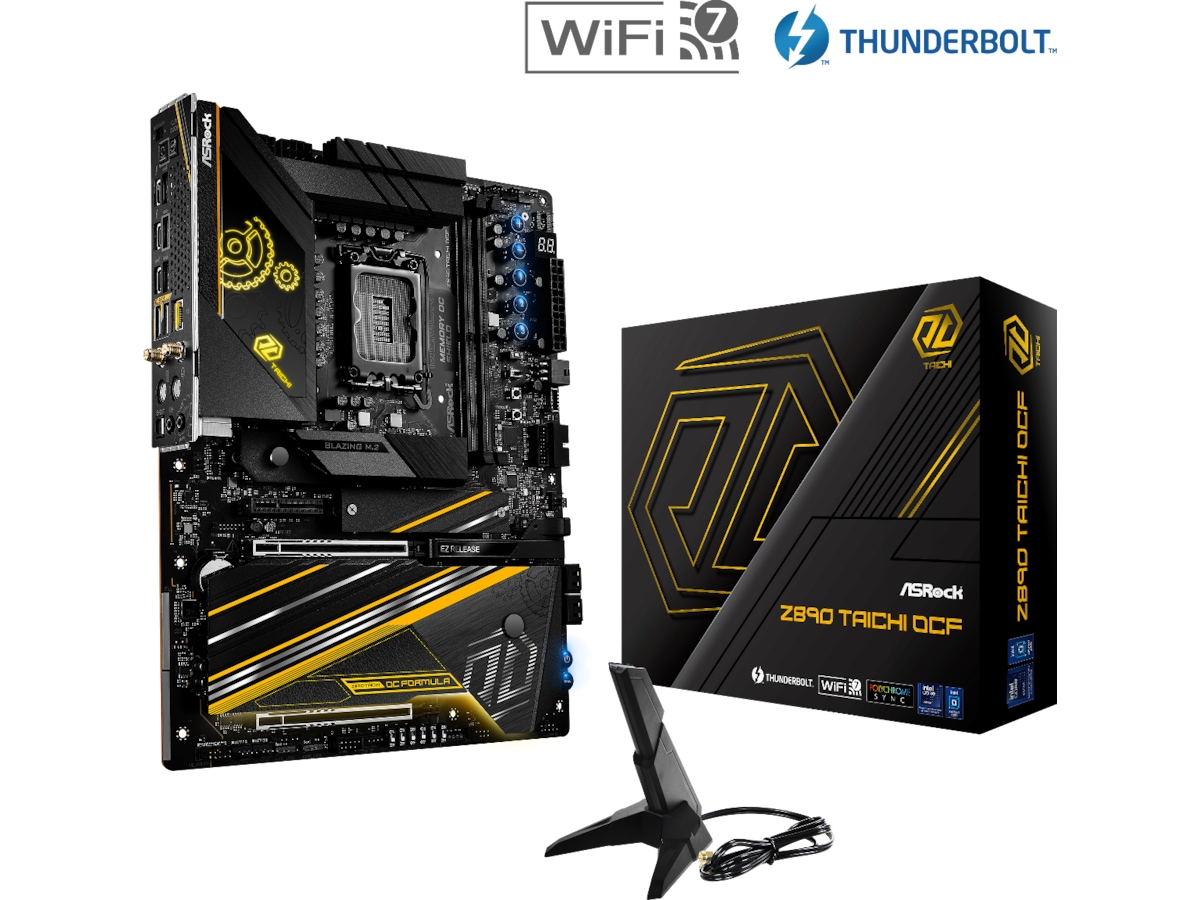 ASRock Z890 TAICHI OCF Moderkort -B-Grade Demo moderkort