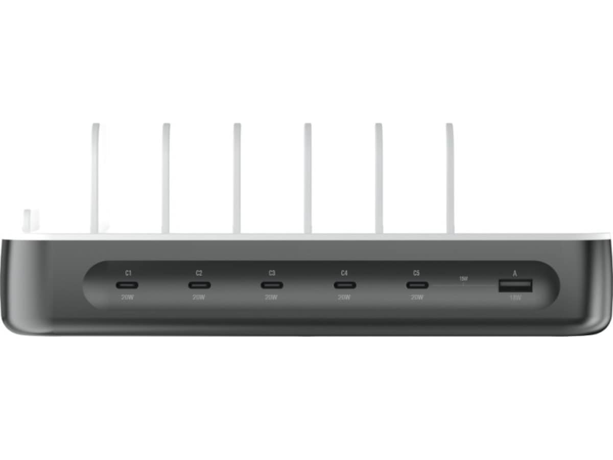 4smarts Team 100W Laddningsstation (rymdgrå) Laddstation