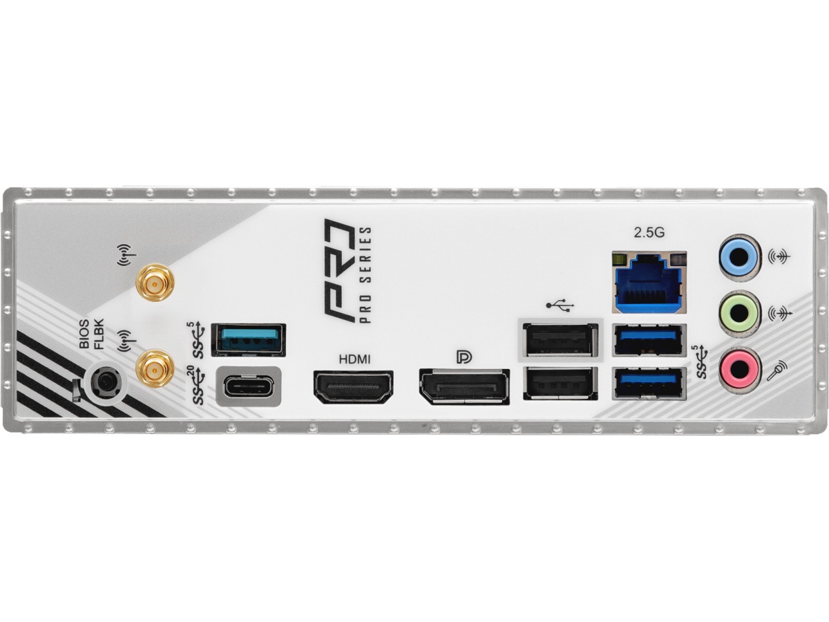 ASRock B860M Pro RS WiFi Moderkort Intel Socket