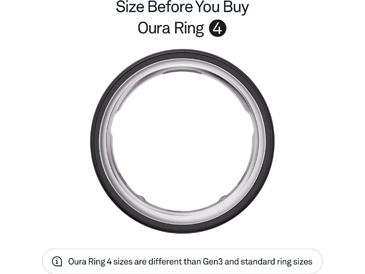 Oura Ring 4 Smart Ring str. 7 (stealth) Smart ring