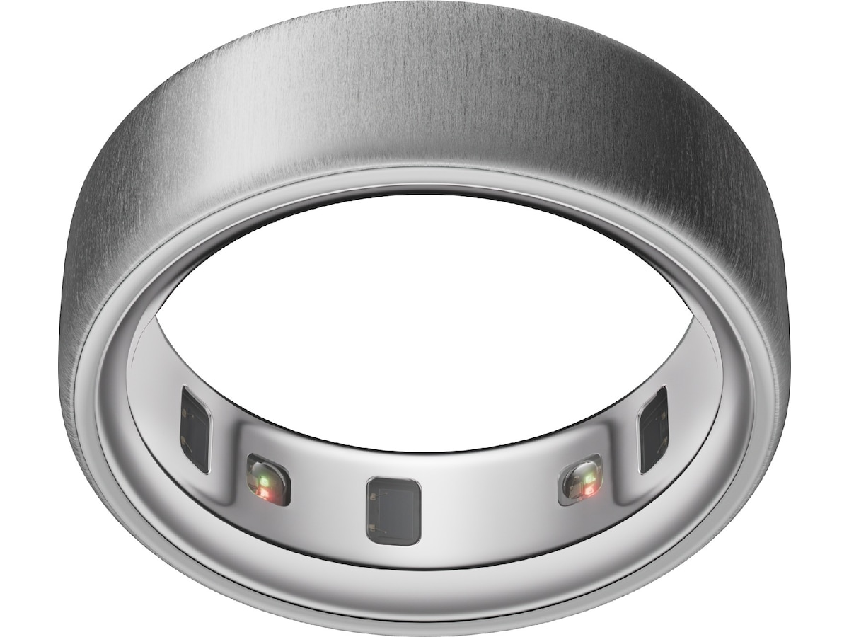 Oura Ring 4 Smart Ring str. 9 (borstad silver) Smart ring