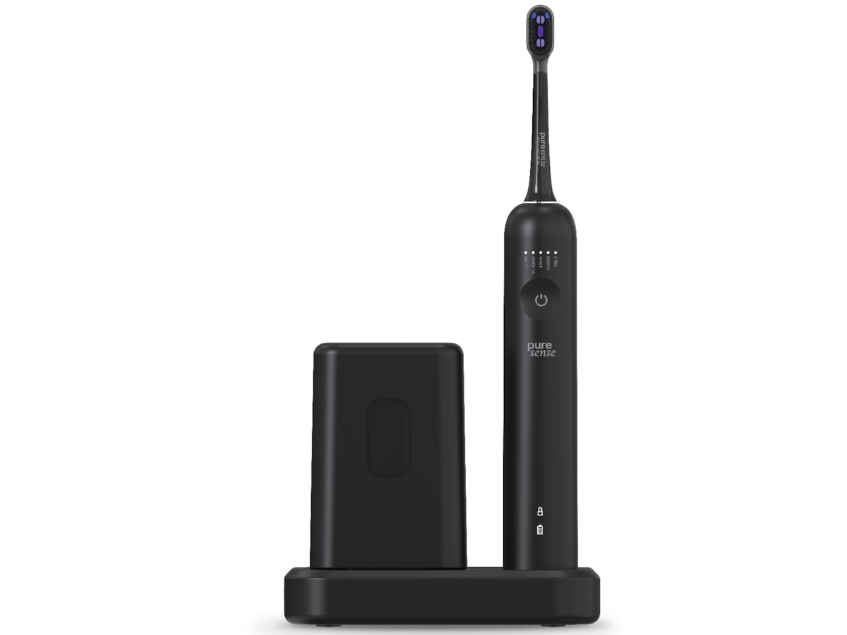 Puresense Dental C Vibrosonic Enhanced Bundle (svart) Eltandborste