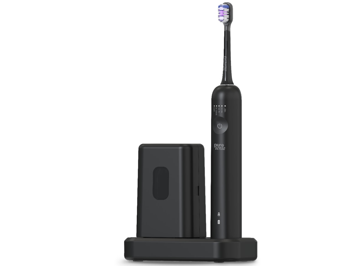Puresense Dental C Vibrosonic Enhanced Bundle (svart) Eltandborste