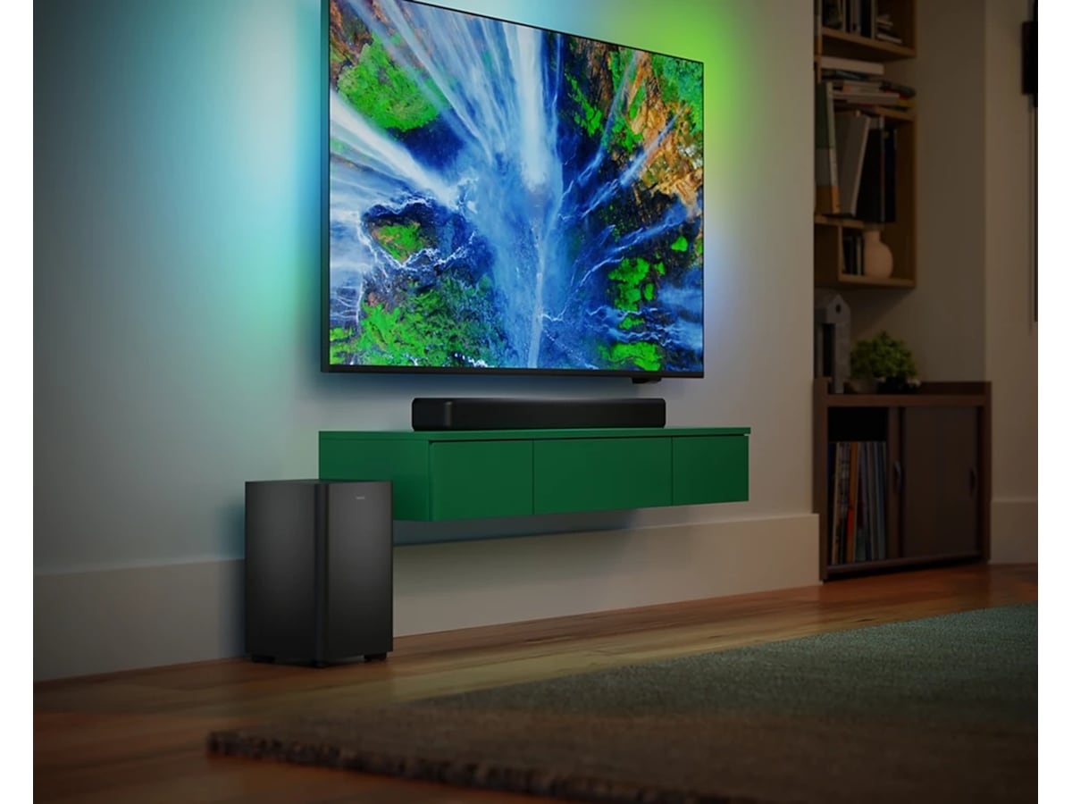 Philips TAB5309/10 2.1 Soundbar med trådlös subwoofer -B-Grade Demo Hi-Fi/stereo/DVD