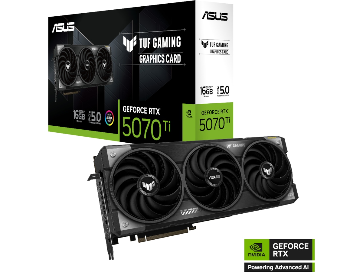 ASUS TUF Gaming GeForce RTX 5070 Ti OC Grafikkort