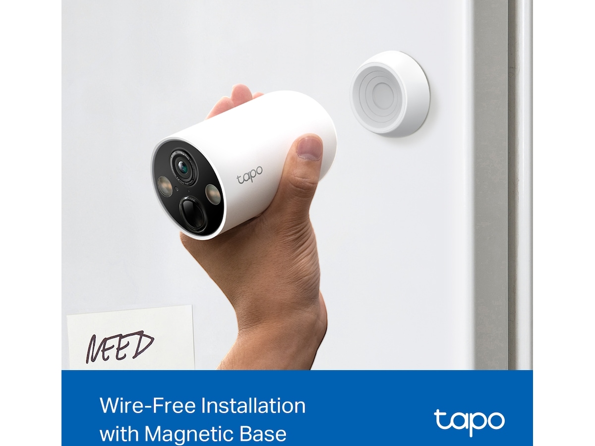 TP-Link Tapo C425 övervakningskamera utomhus 4-pack Övervakningskamera