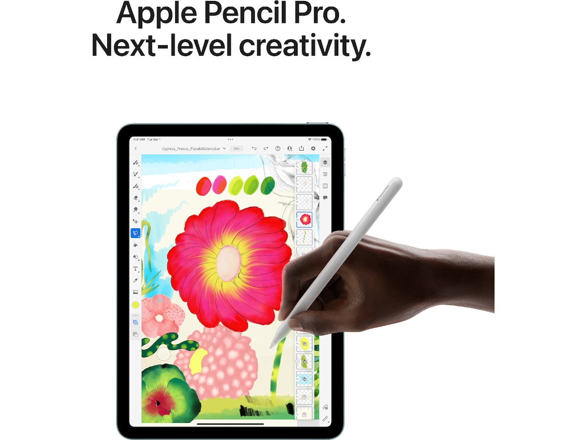 iPad Air 11" (2025) 256GB WiFi (rymdgrå) Surfplattor