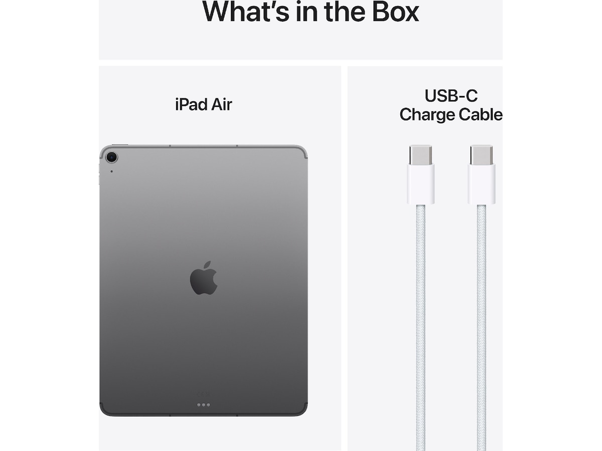 iPad Air 13" (2025) 128GB 5G (rymdgrå) Surfplattor