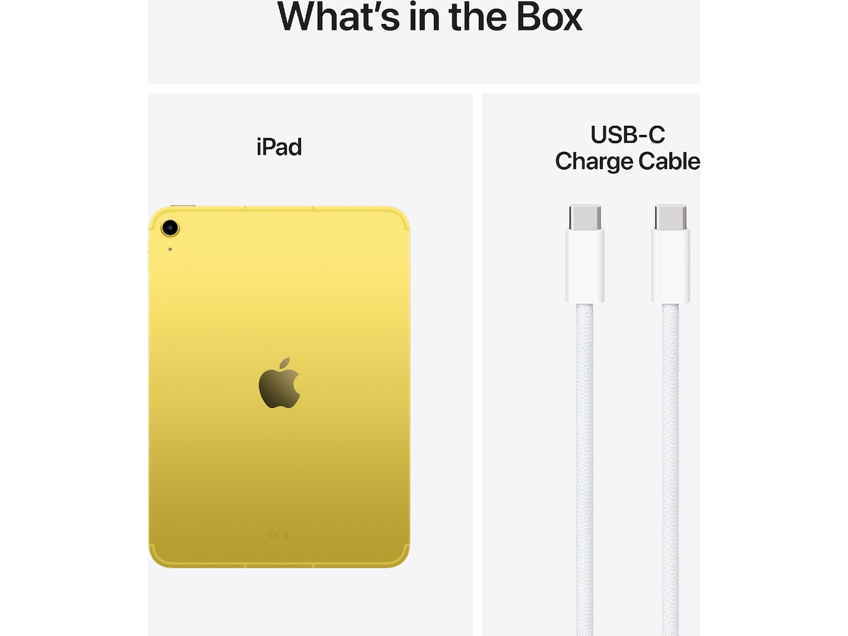 iPad 11" (2025) 256GB 5G (gul) Surfplattor