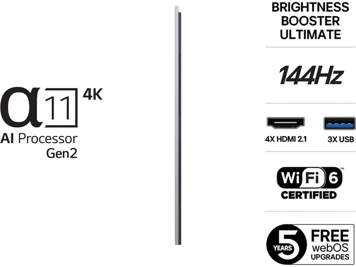 LG 97" M5 AI 4K OLED Smart TV (2025) Över 80 tums TV