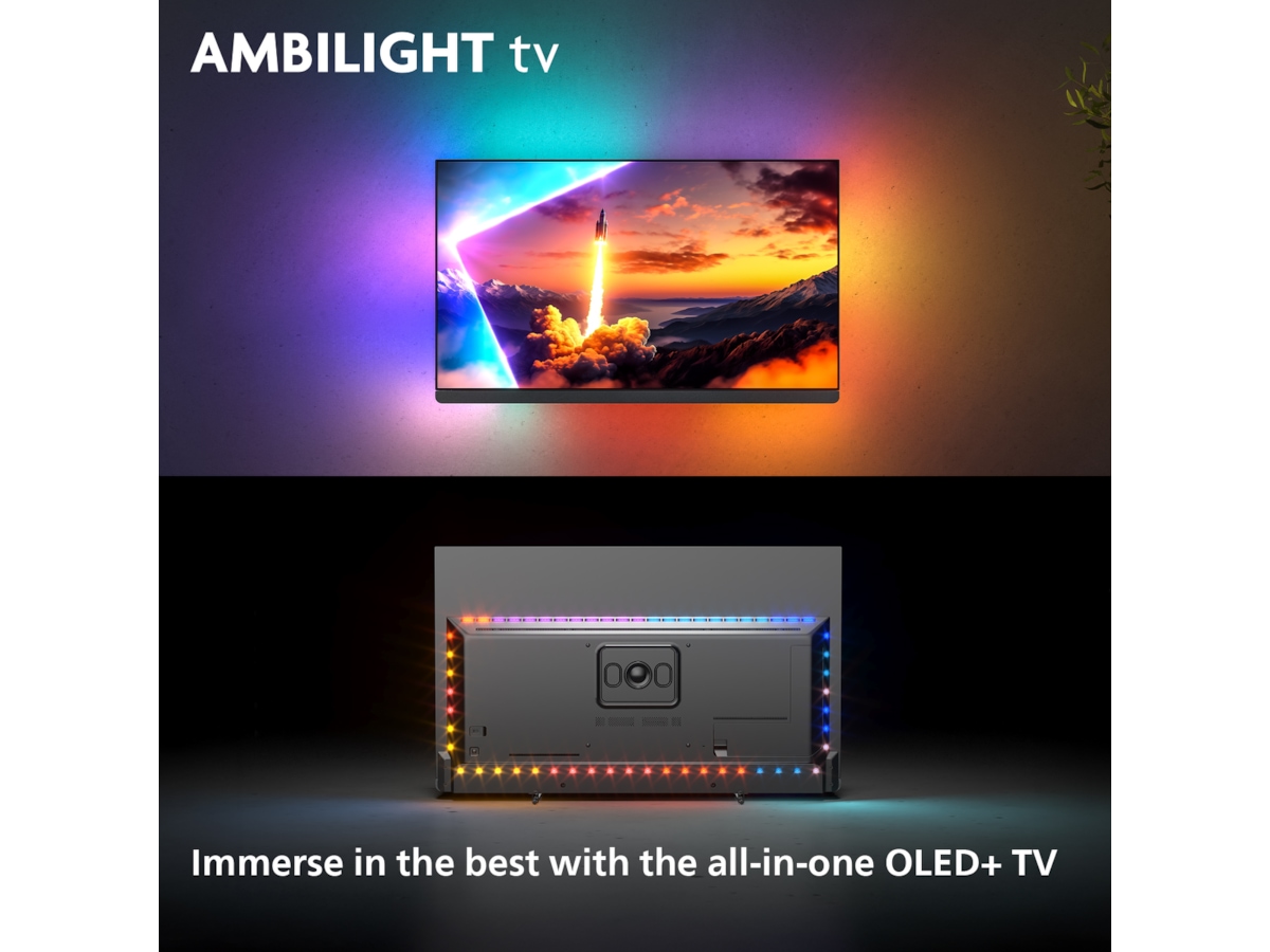 Philips 65" OLED910/12 OLED Plus Smart Ambilight AI TV (2025) 60 - 69 tums TV