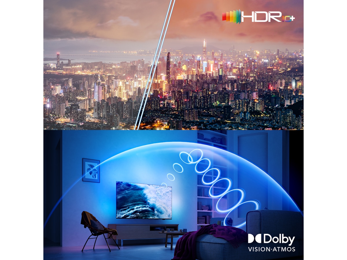 Philips 65" OLED910/12 OLED Plus Smart Ambilight AI TV (2025) 60 - 69 tums TV