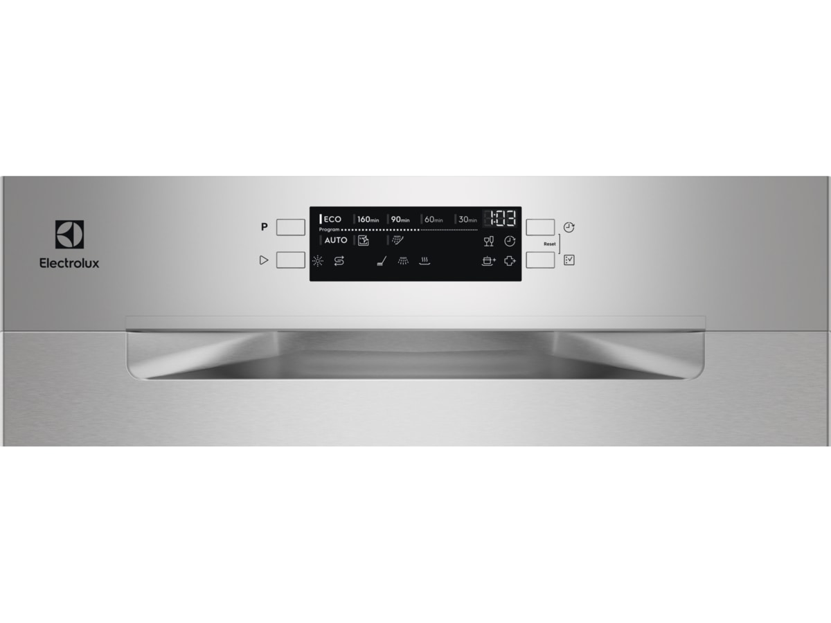 Electrolux 600 SatelliteClean diskmaskin (stål) Underbyggd diskmaskin