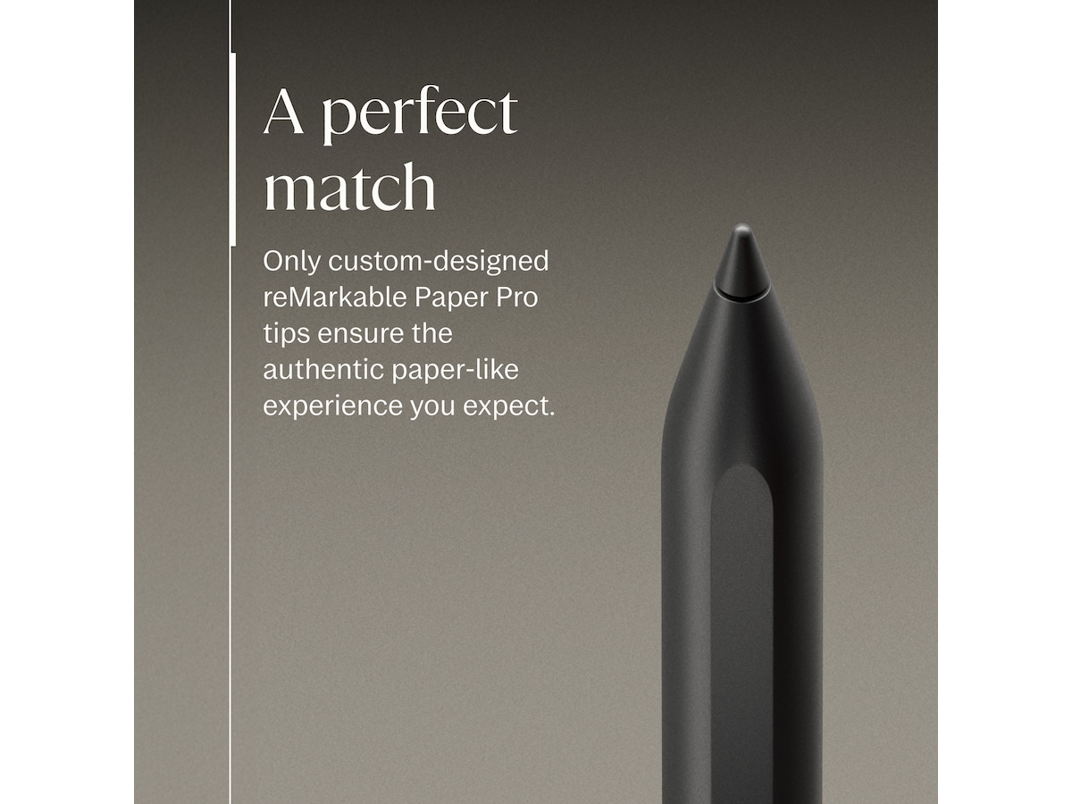 reMarkable Paper Pro Marker spetsar, 6-pack (svart) Tillbehör till digitala anteckningsblock