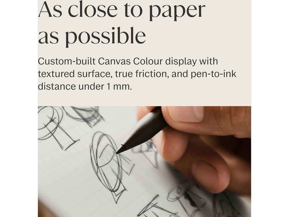 reMarkable Paper Pro 11,8" 64GB inkl. Marker Plus och Book Folio (basalt) Digitala anteckningsblock