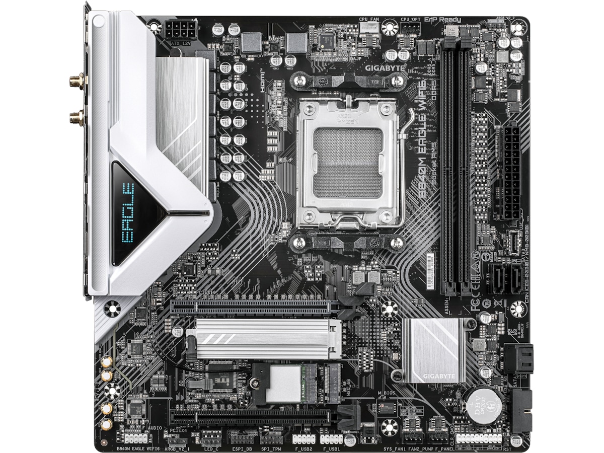 Gigabyte B840M EAGLE WIFI6 Moderkort AMD Socket