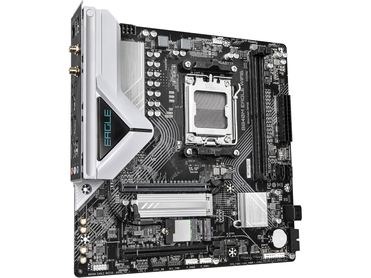 Gigabyte B840M EAGLE WIFI6 Moderkort AMD Socket
