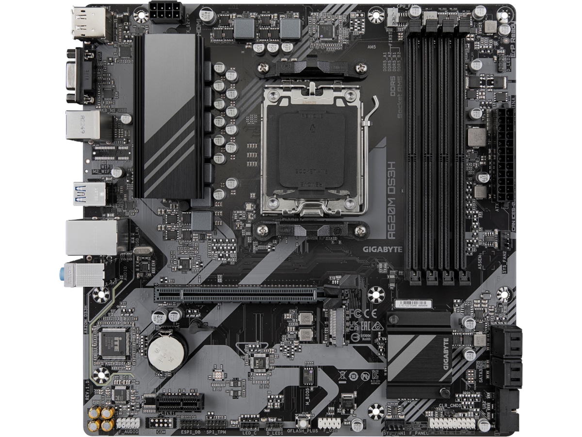 Gigabyte A620M DS3H Moderkort AMD Socket