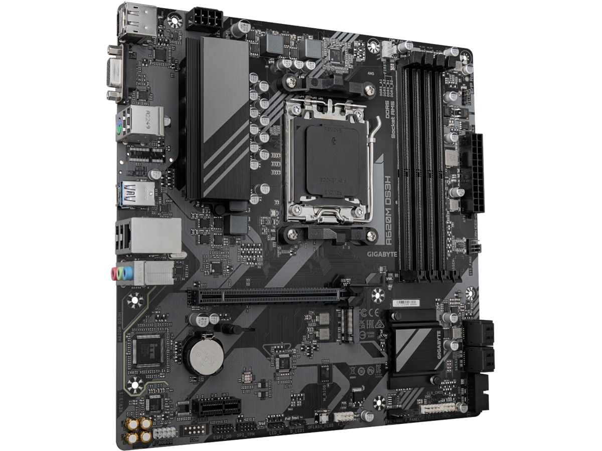 Gigabyte A620M DS3H Moderkort AMD Socket