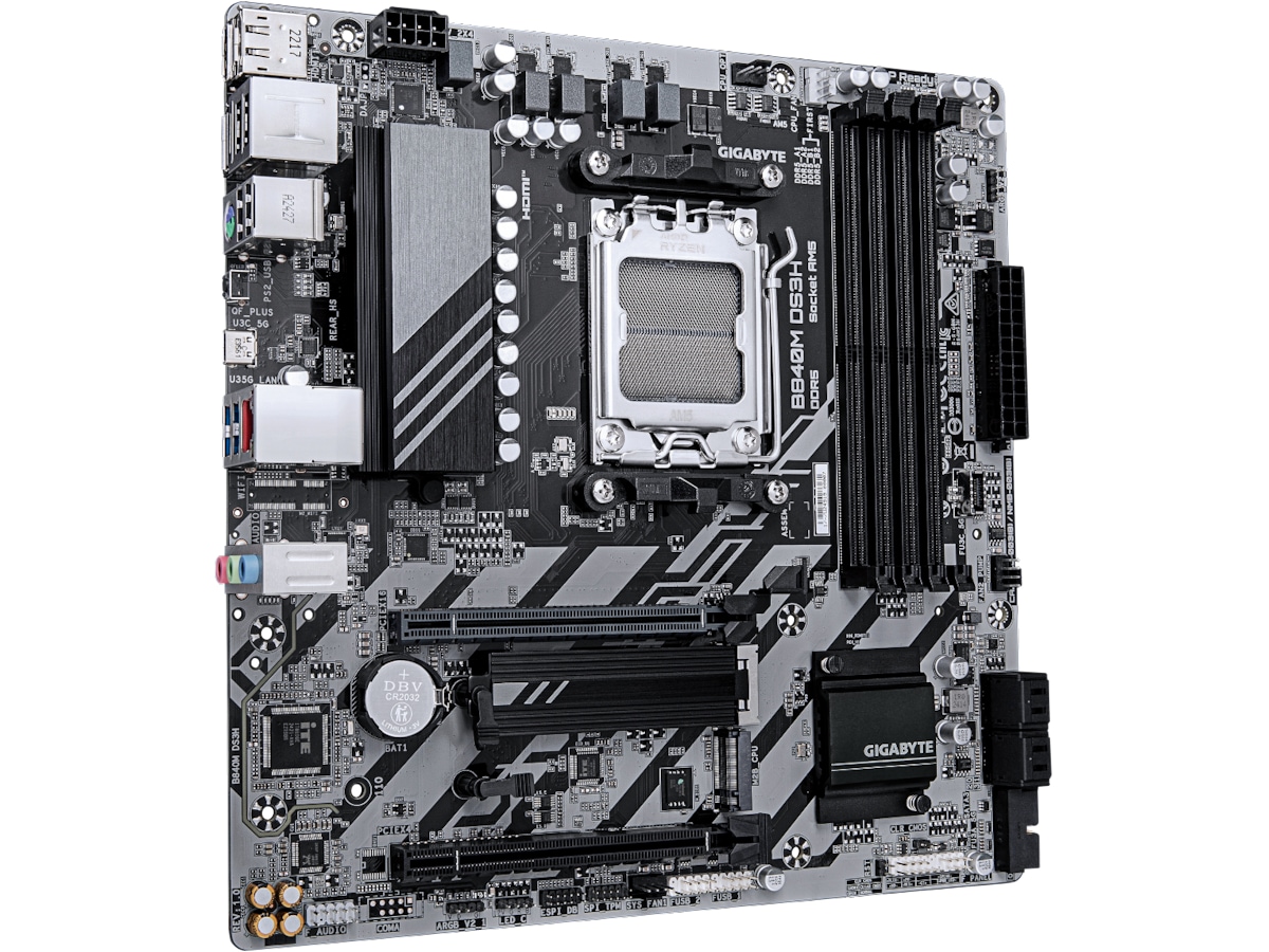Gigabyte B840M DS3H Moderkort AMD Socket
