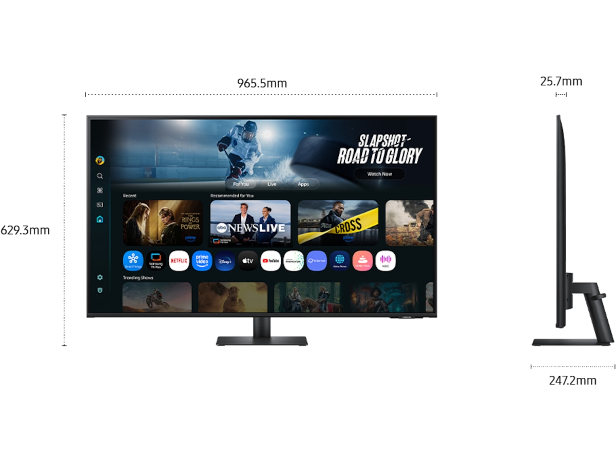 Samsung 43" 4K smart skärm M7 43FM702 Datorskärm