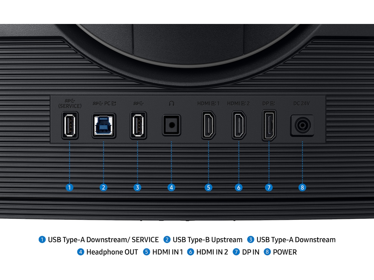 Samsung 40" curved gamingskärm Odyssey G7 S40FG75 Datorskärm