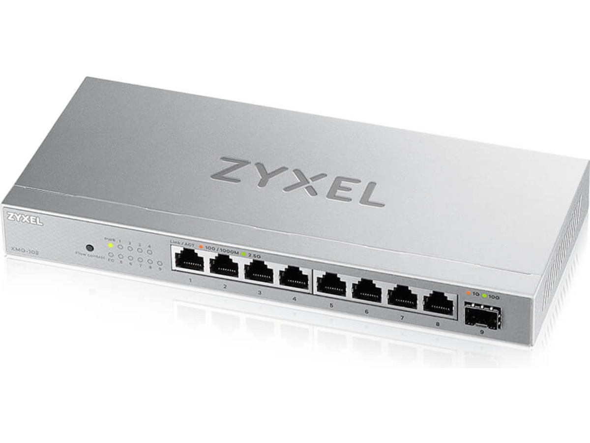 Zyxel switch XMG-108 Switchar
