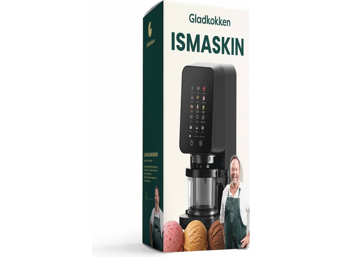 Gladkokken glassmaskin Glassmaskiner