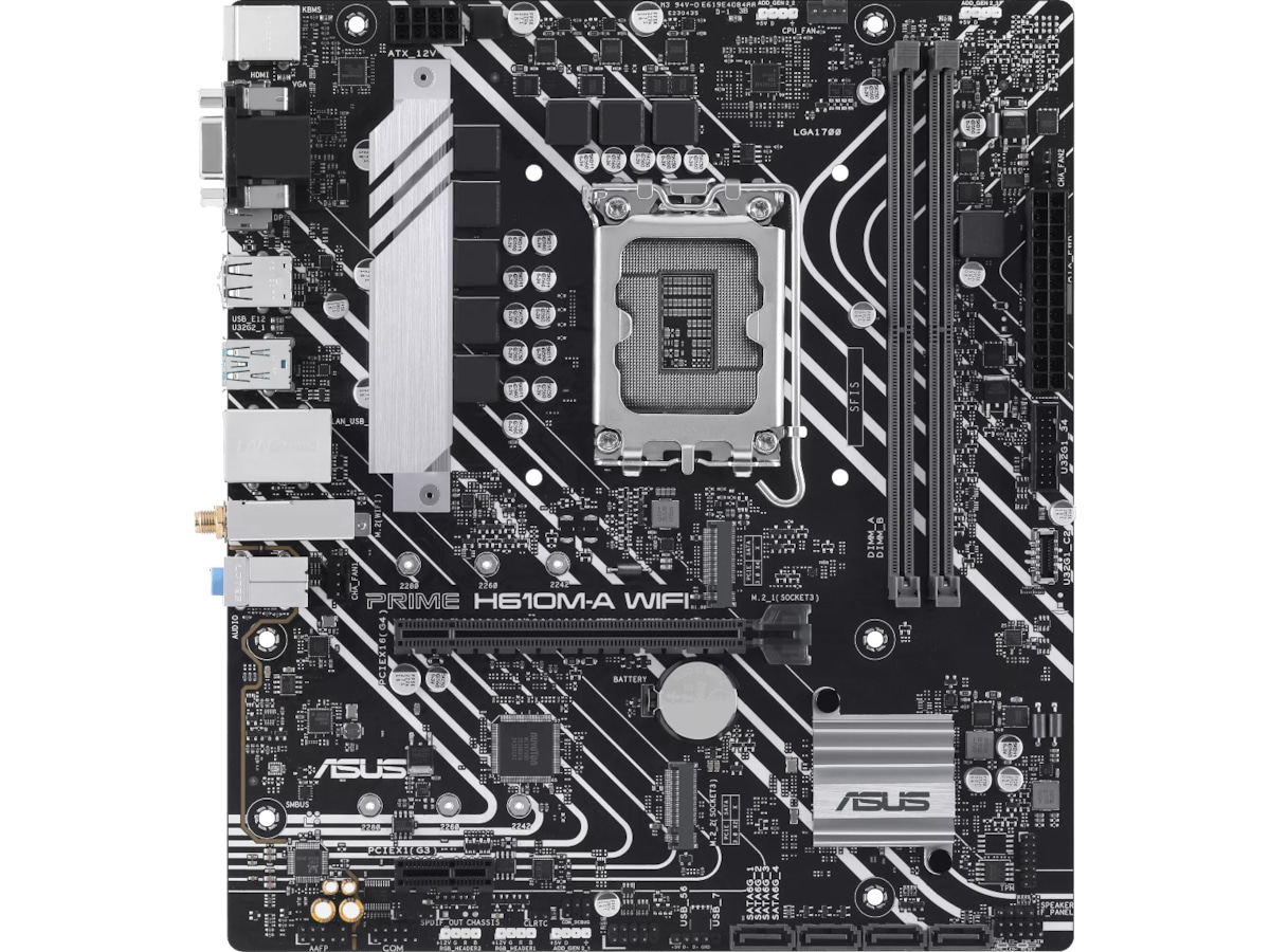 ASUS PRIME H610M-A WIFI Moderkort Intel Socket