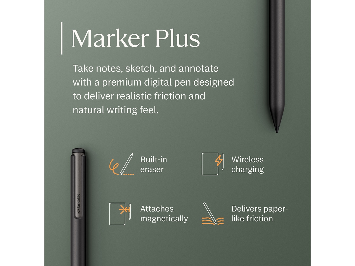 reMarkable Paper Pro Move 7,3" inkl. Marker Plus Digitala anteckningsblock