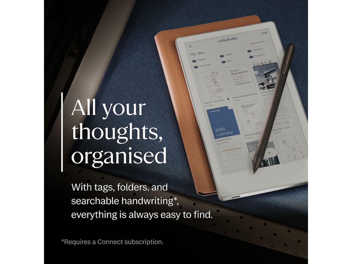 reMarkable Paper Pro Move 7,3" inkl. Marker Plus Digitala anteckningsblock
