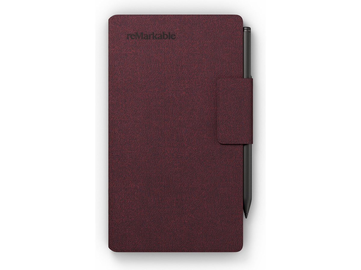 reMarkable Paper Pro Move Book Folio (burgunder) Tillbehör till digitala anteckningsblock