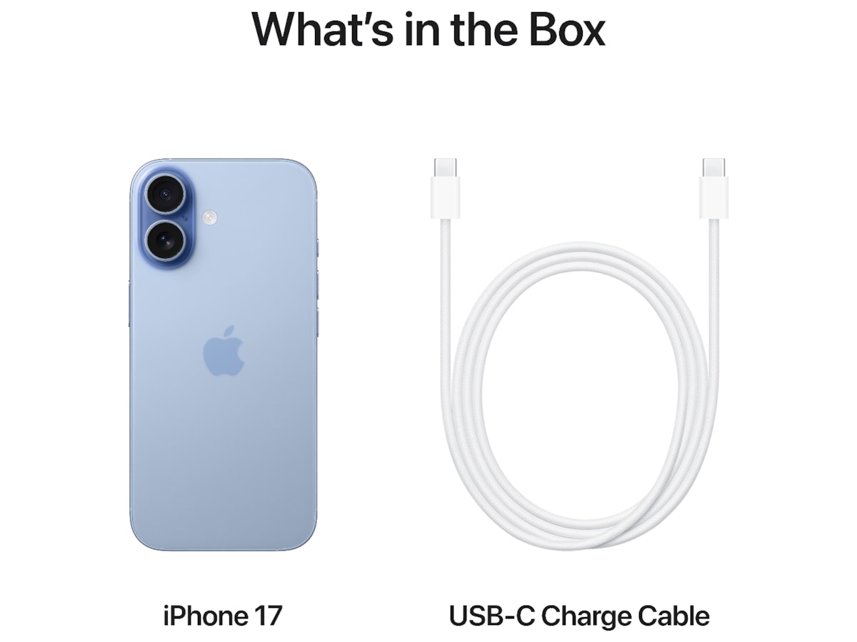 iPhone 17 256GB (disblå) Mobiltelefoner