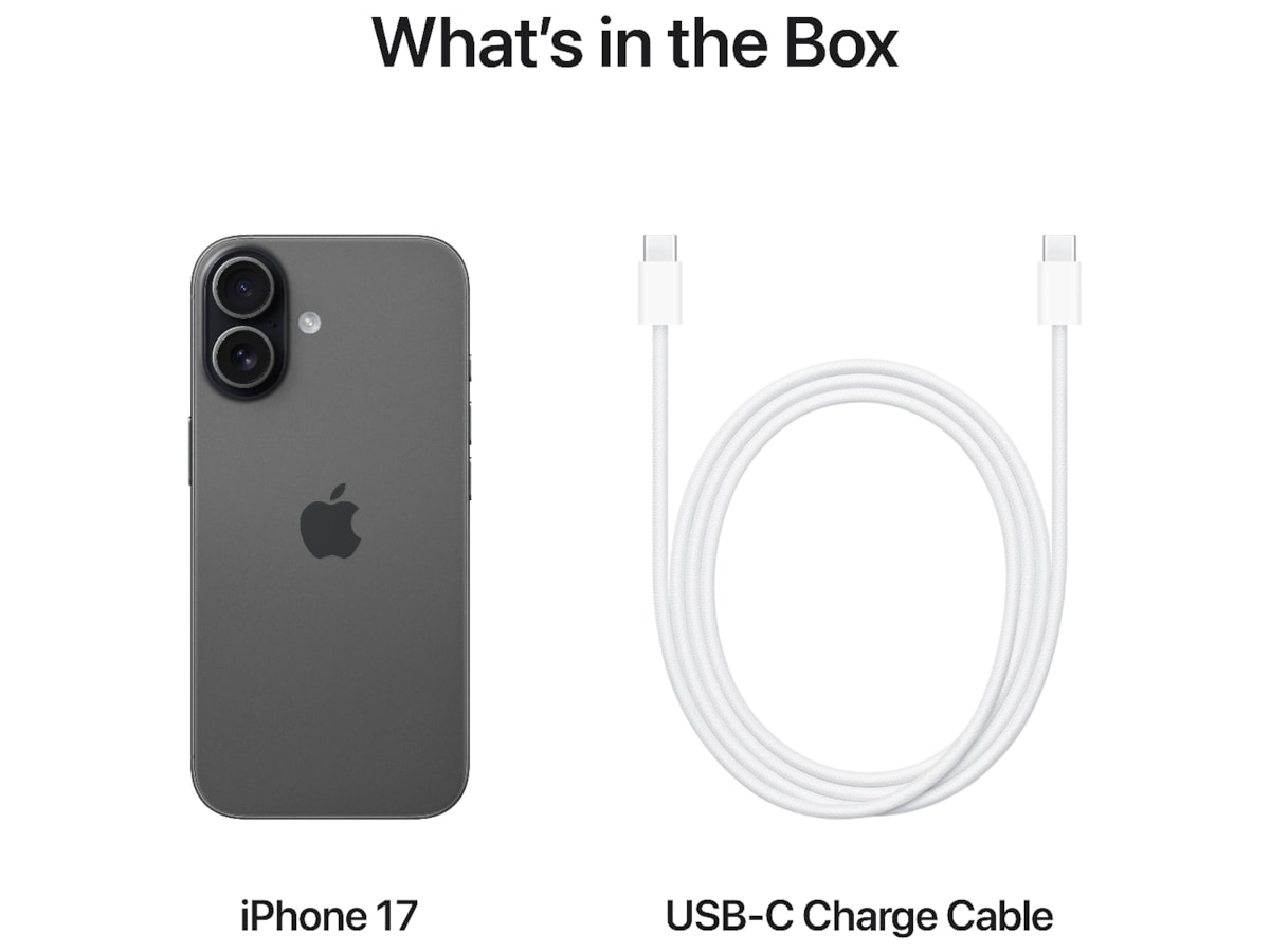 iPhone 17 256GB (svart) Mobiltelefoner