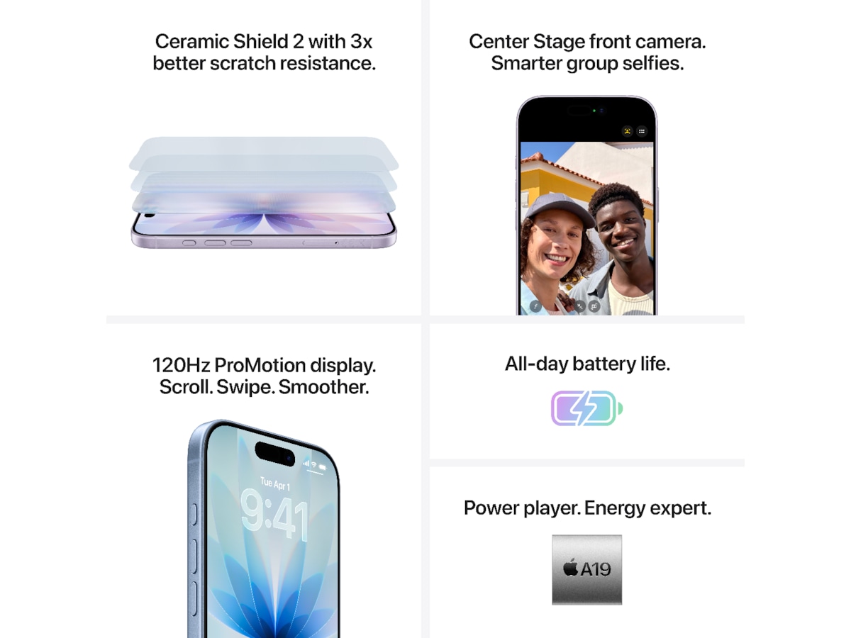 iPhone 17 256GB (lavendel) Mobiltelefoner